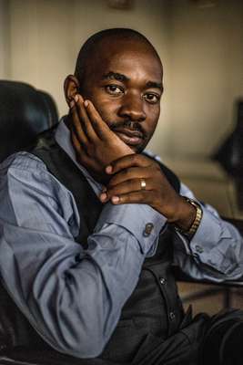 Opposition leader Nelson Chamisa 