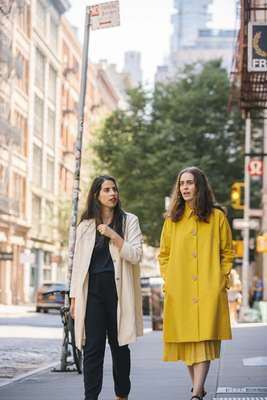 Co-founders Floriana Gavriel (left) and Rachel Mansur 