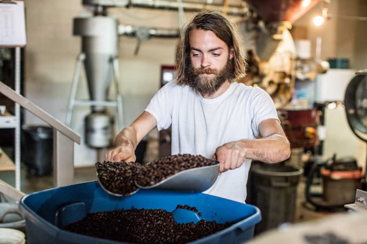 Sam Hill of Java Blend Coffee Roasters