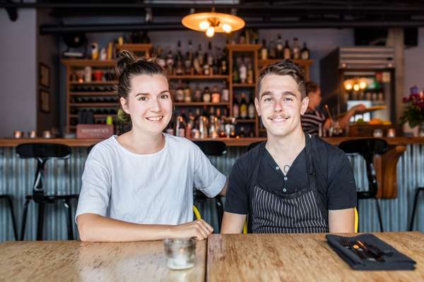 Ceilidh Sutherland and Dan Vorstermans 