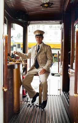 Conductor of a touristic electric car