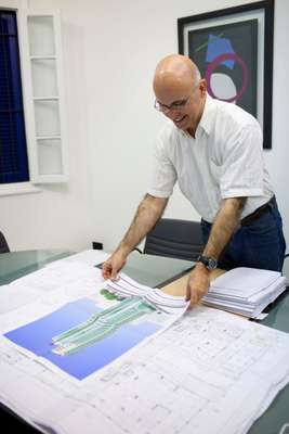 Daniel Proença, architect and director of the Santos Architects and Engineers Association 