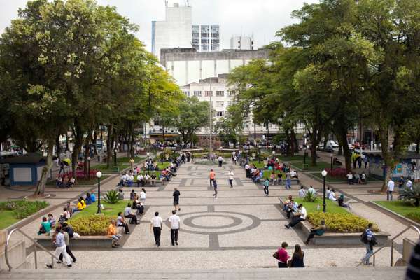 Mauá Square in front of City Hall