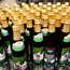 Bottles of Rathaus beer