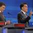 Mitt Romney (right) during a 2011 debate
