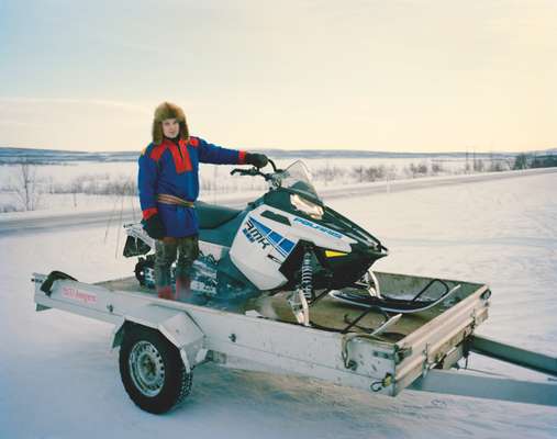 Per Anders Eira, a reindeer herder in Karasjok