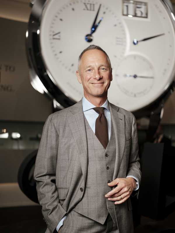 Wilhelm Schmid, CEO of A Lange & Söhne