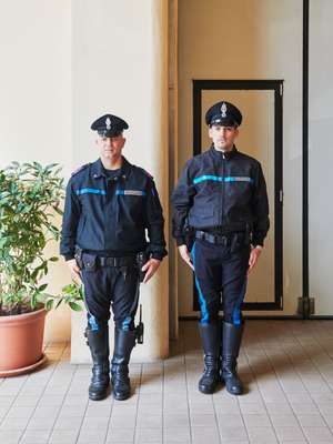 Police officers from the Gendarmerie