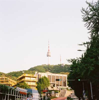 Namasan and N Seoul Tower, built in 1969