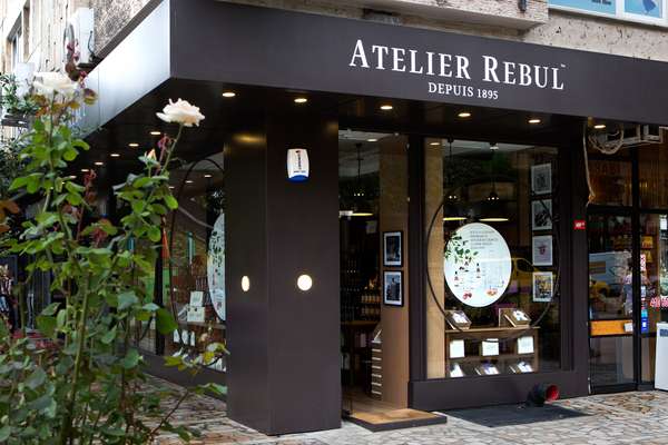 Atelier Rebul’s shop exterior 