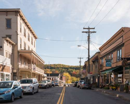 Main Street in Narrowsburg 