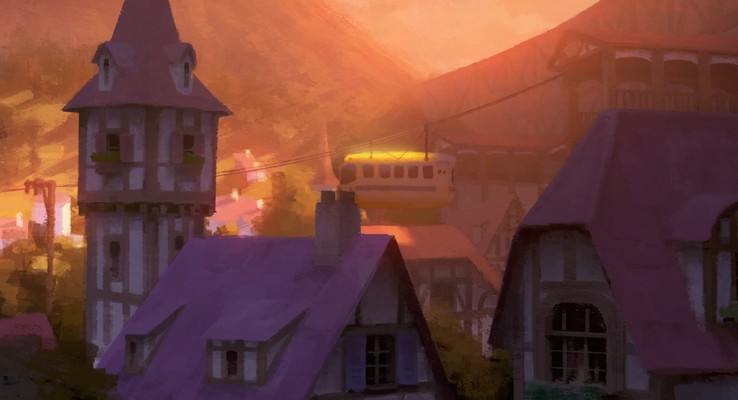 Scene from 'The Dam Keeper'