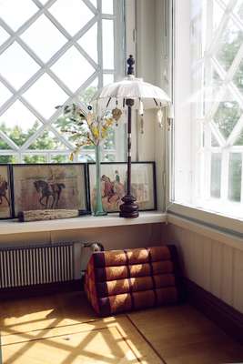 The conservatory of Petra Tandefelt, resident and owner of Suomenlinna’s Toy Museum