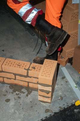 Bricklaying competition 