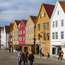 Colourful buildings in Bergen’s Vågen harbour