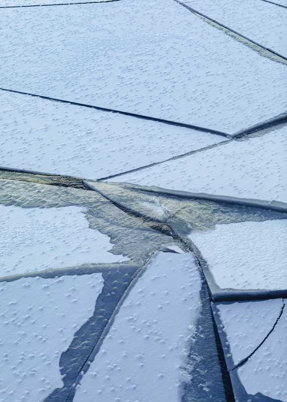 What’s the crack? In such extreme temperatures, channels can start freezing back over minutes after they’re cut