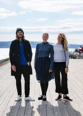 Meet the Holzweilers (l-r): Andreas, his wife Maria and sister Susanne all work together