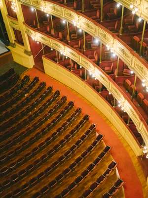 Inside the theatre