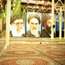 Posters of Ayatollah Khomeini in the Iman Khomeini mosque in Tehran