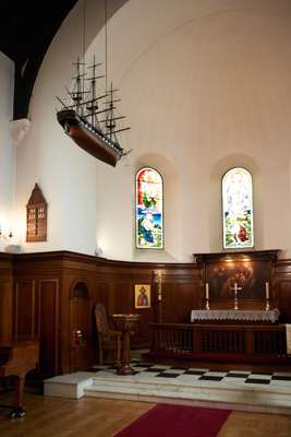 Altar inside St Olav’s