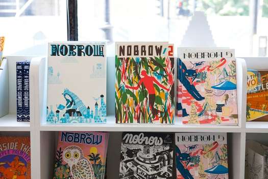 Back issues of Nobrow magazine