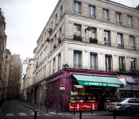 Corner shop on rue de Charonne