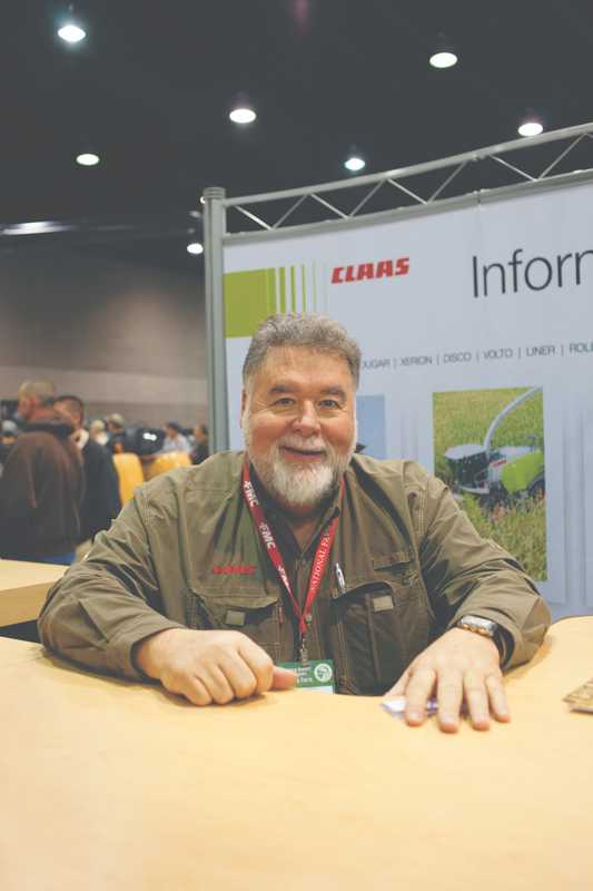 Mike Gibbons of Claas