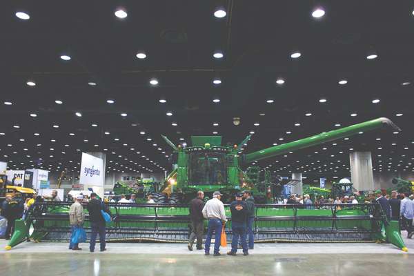 John Deere’s S-series combine harvester