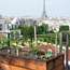 The rooftop garden of the Le Bon Marché Rive Gauche above La Grande Épicerie is reserved for staff 