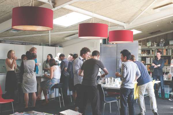 Morning tea at Studio of Pacific Architecture