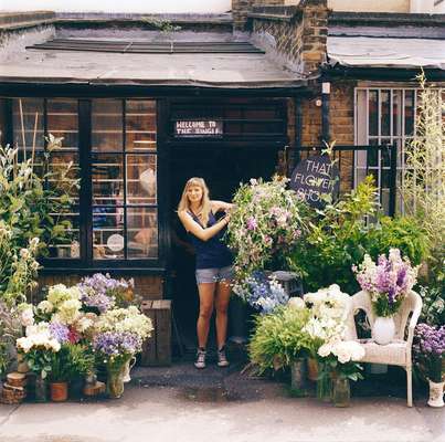 Hattie Fox, owner of That Flower Shop