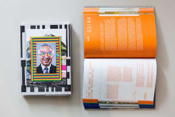 Tnop Design effort for a 2013 Creativities Unfold catalogue