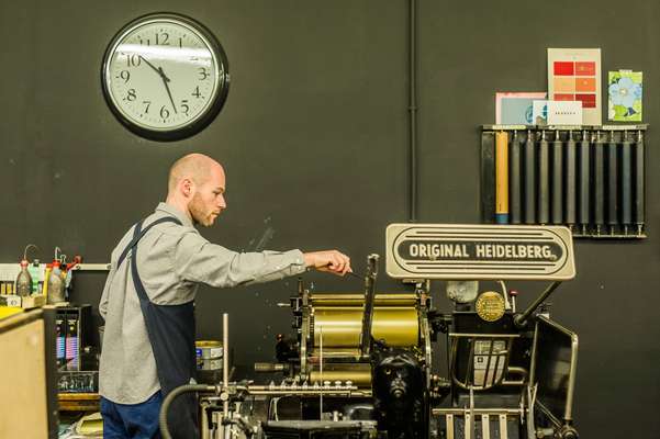 Cédric Chauvelot at work