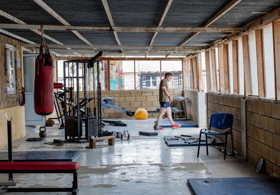 Gym at Blue Beret Camp