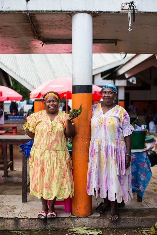 Fruit and vegetable vendors, Port Vila