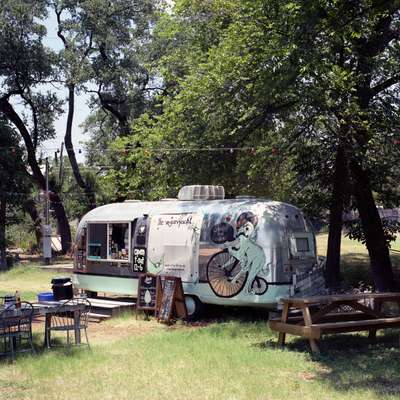 Vegan Yacht food trailer on East 12th Street