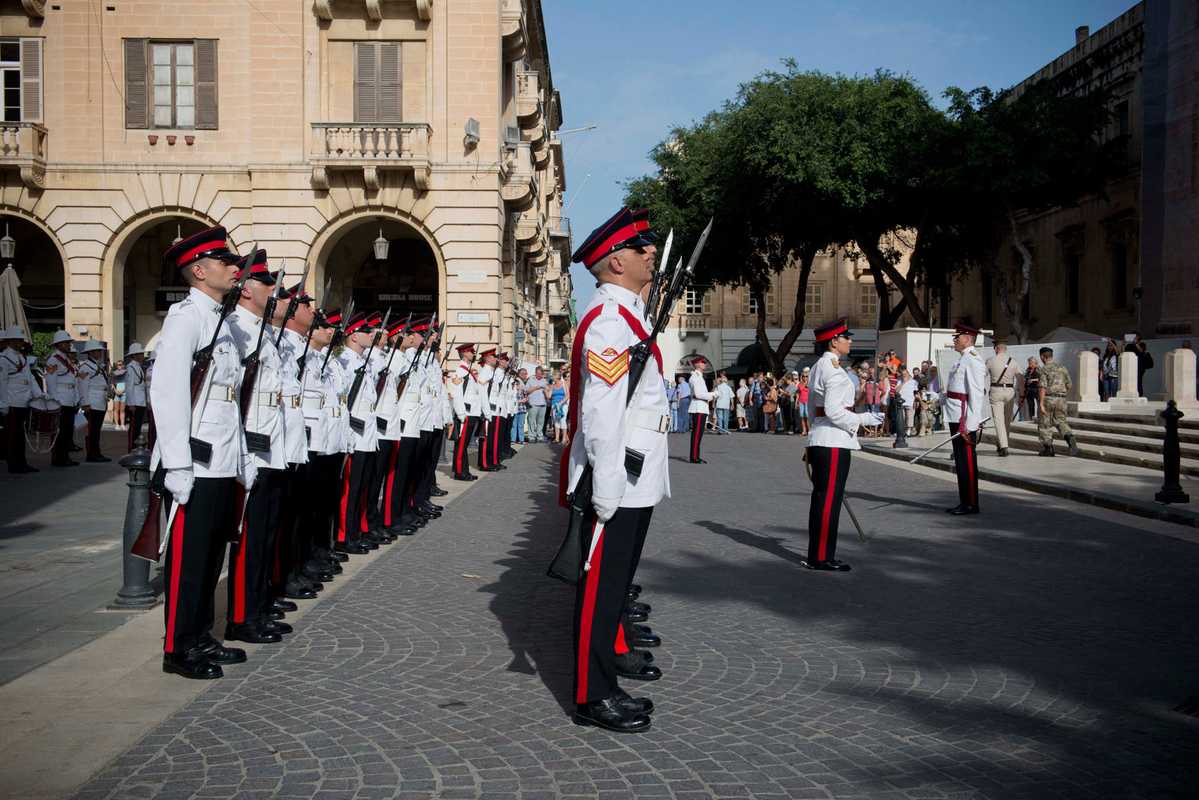 Maltese soldiers