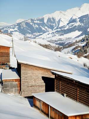 Gion Caminada’s barns in Vrin