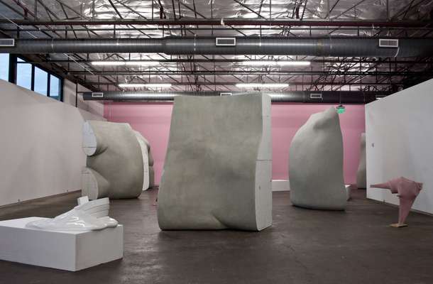 Erwin Wurm's installation at Dallas Contemporary