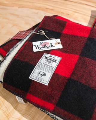 Woolrich’s iconic buffalo check