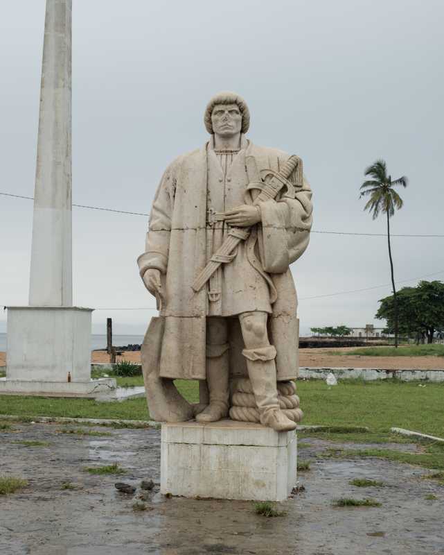 One of the Portguese men who ‘discovered’ São Tomé
