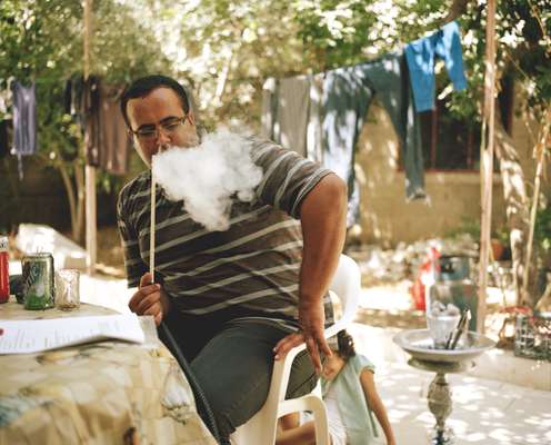 Rami Assaf, YMCA project coordinator in Palestinian town of Qalqilya   