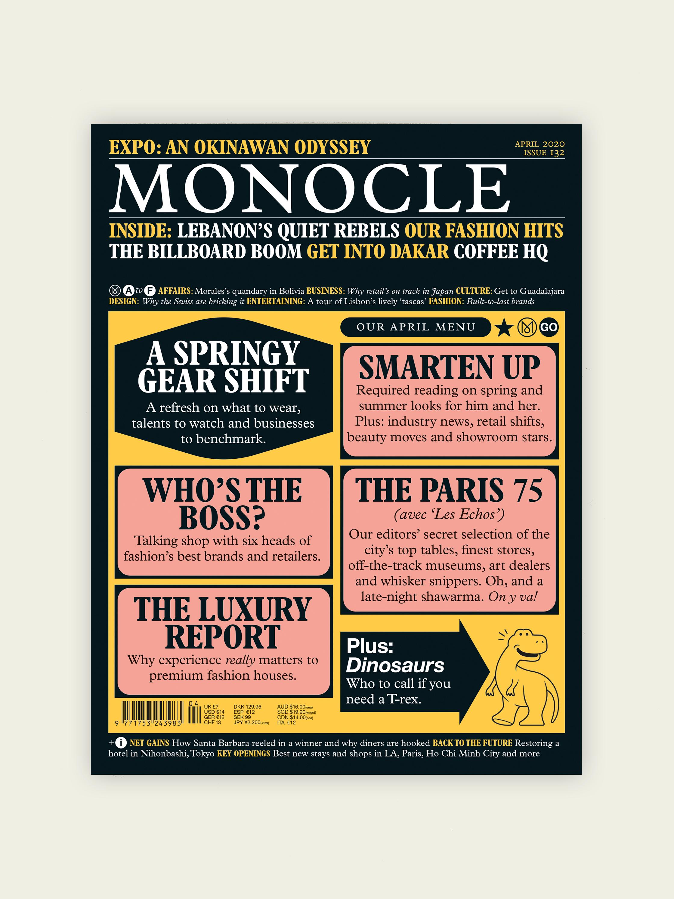 大阪ショップ MONOCLE issue 81-90 (Mar 2015-Feb 2016) - 雑誌