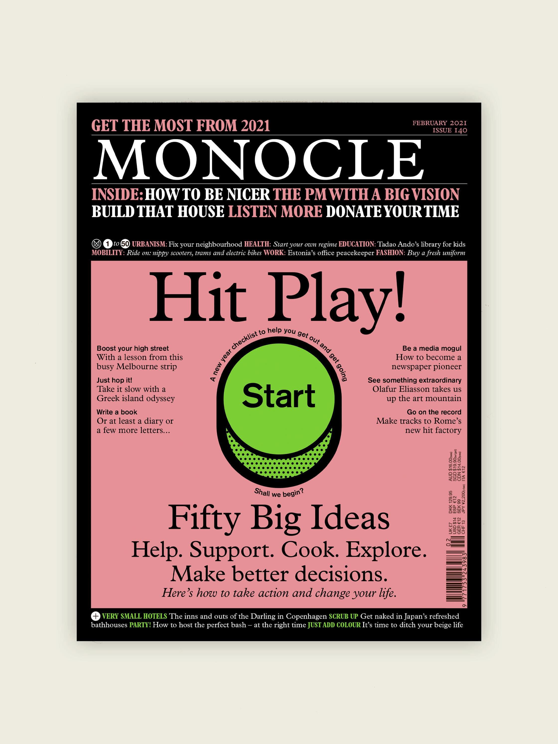 Issue 140 - Monocle - Print - Shop | Monocle