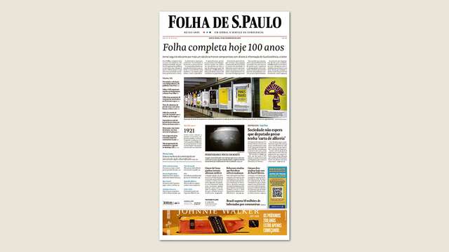 100 years of ‘Folha de S.Paulo’