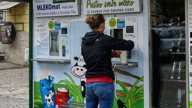 Ljubljana: Mlekomat