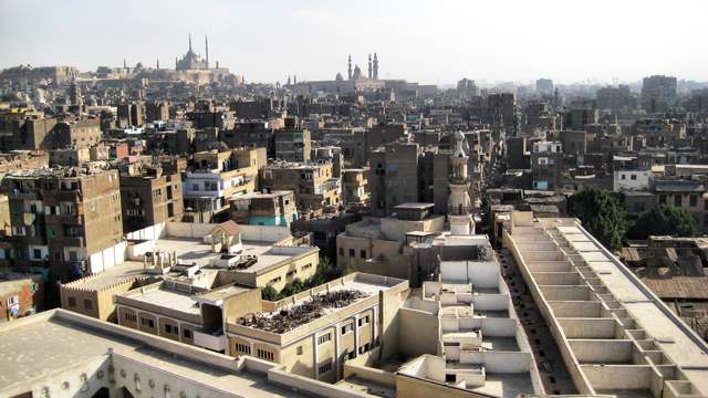 Cairo: rooftop gardens