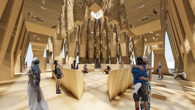 Burning Man: designing temporary structures
