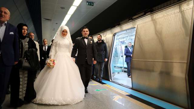 Istanbul: underground nuptials