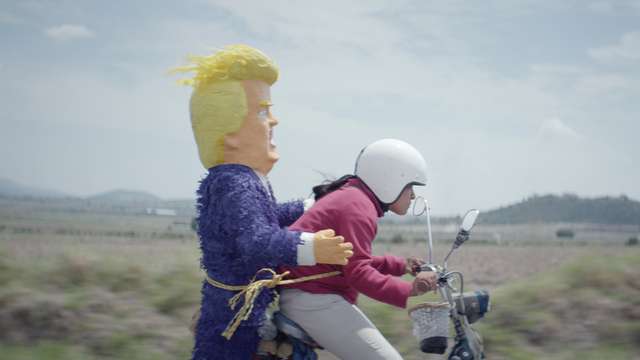 La Madre Buena: a film about a Donald Trump piñata